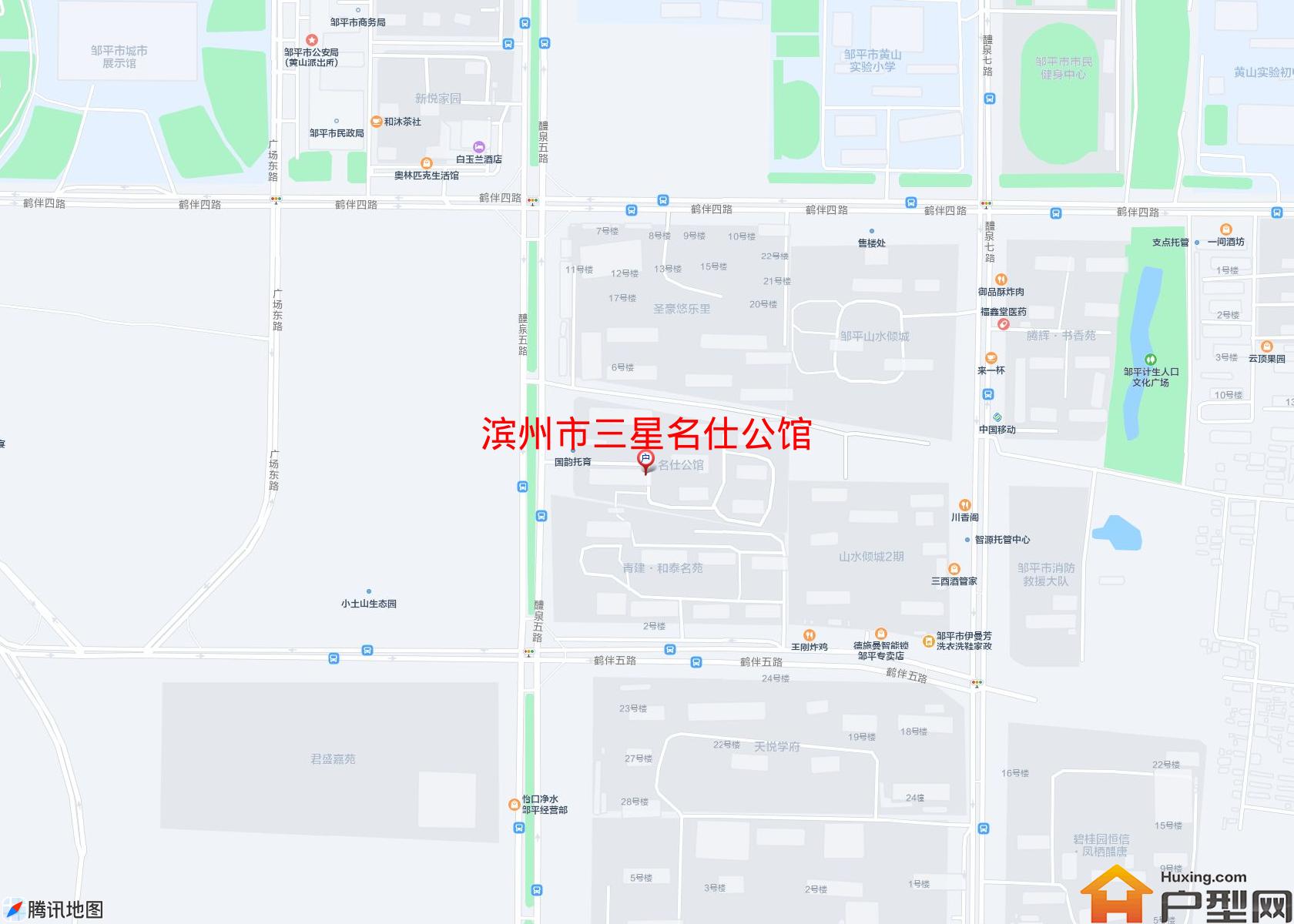 三星名仕公馆小区 - 户型网