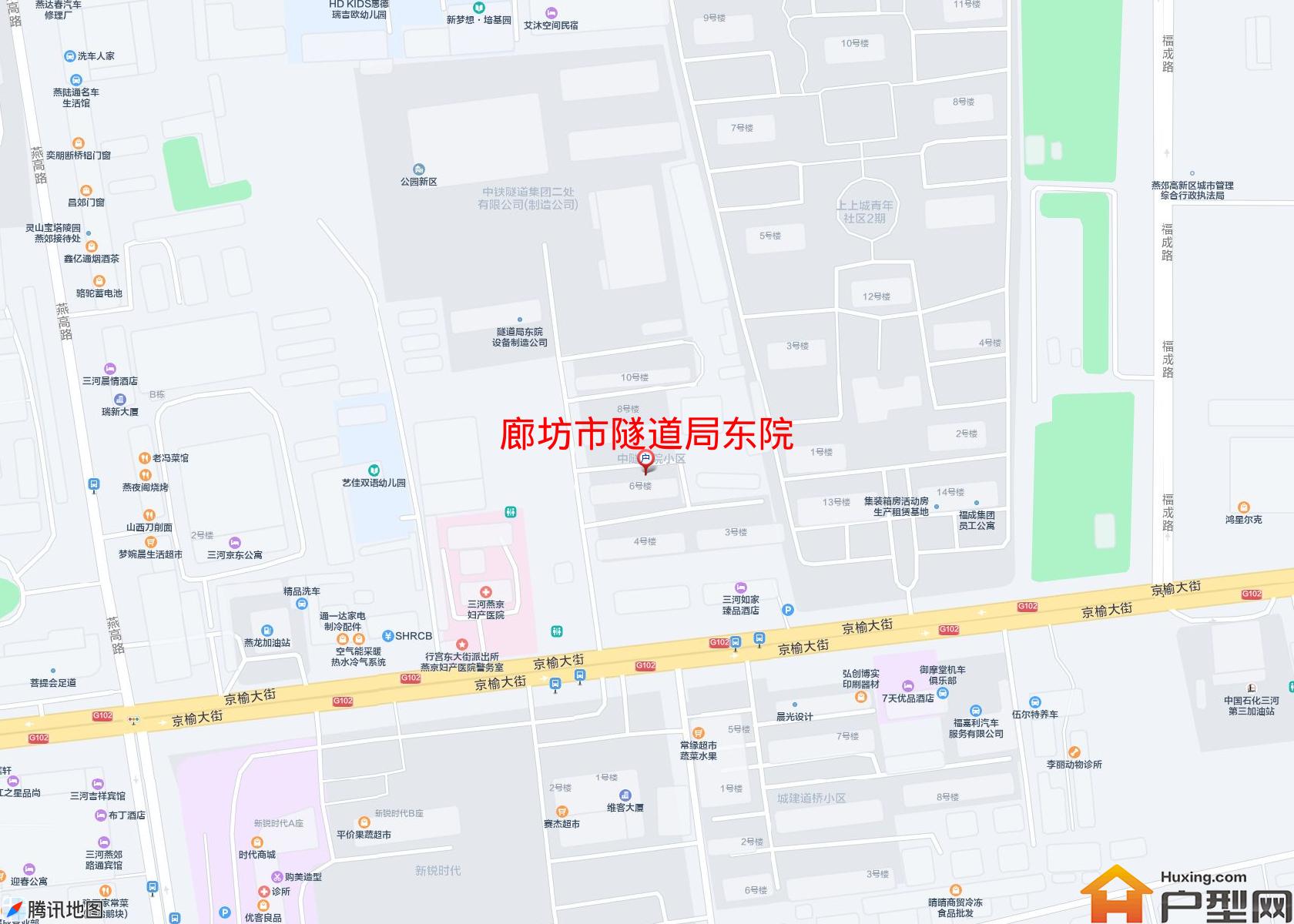隧道局东院小区 - 户型网
