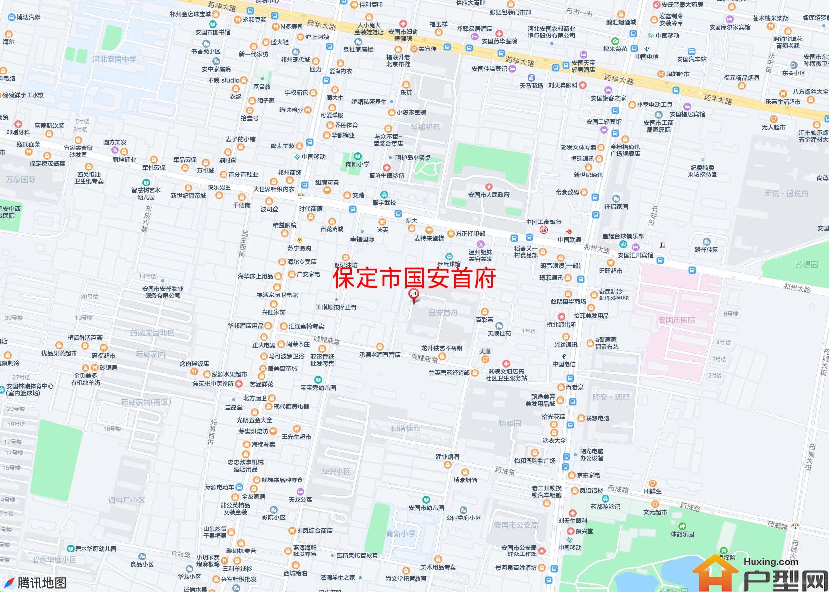 国安首府小区 - 户型网