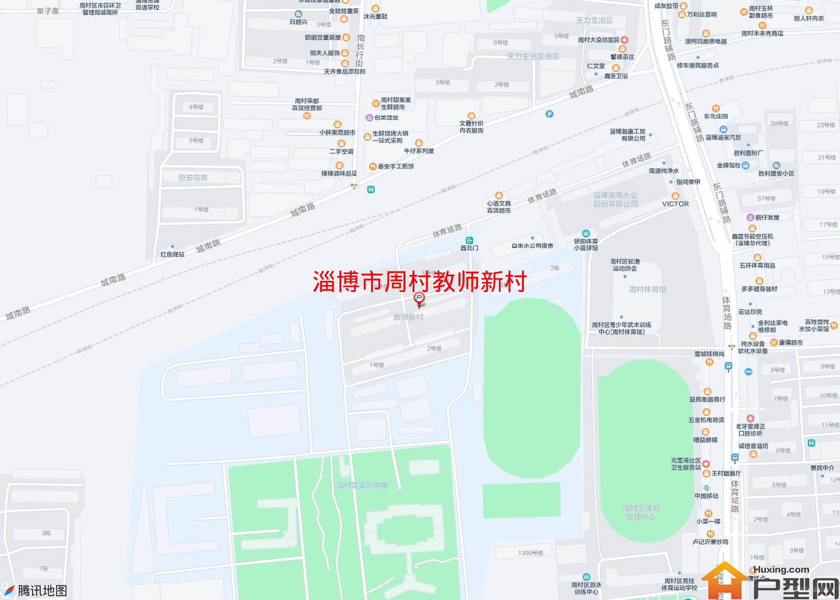 周村教师新村小区 - 户型网