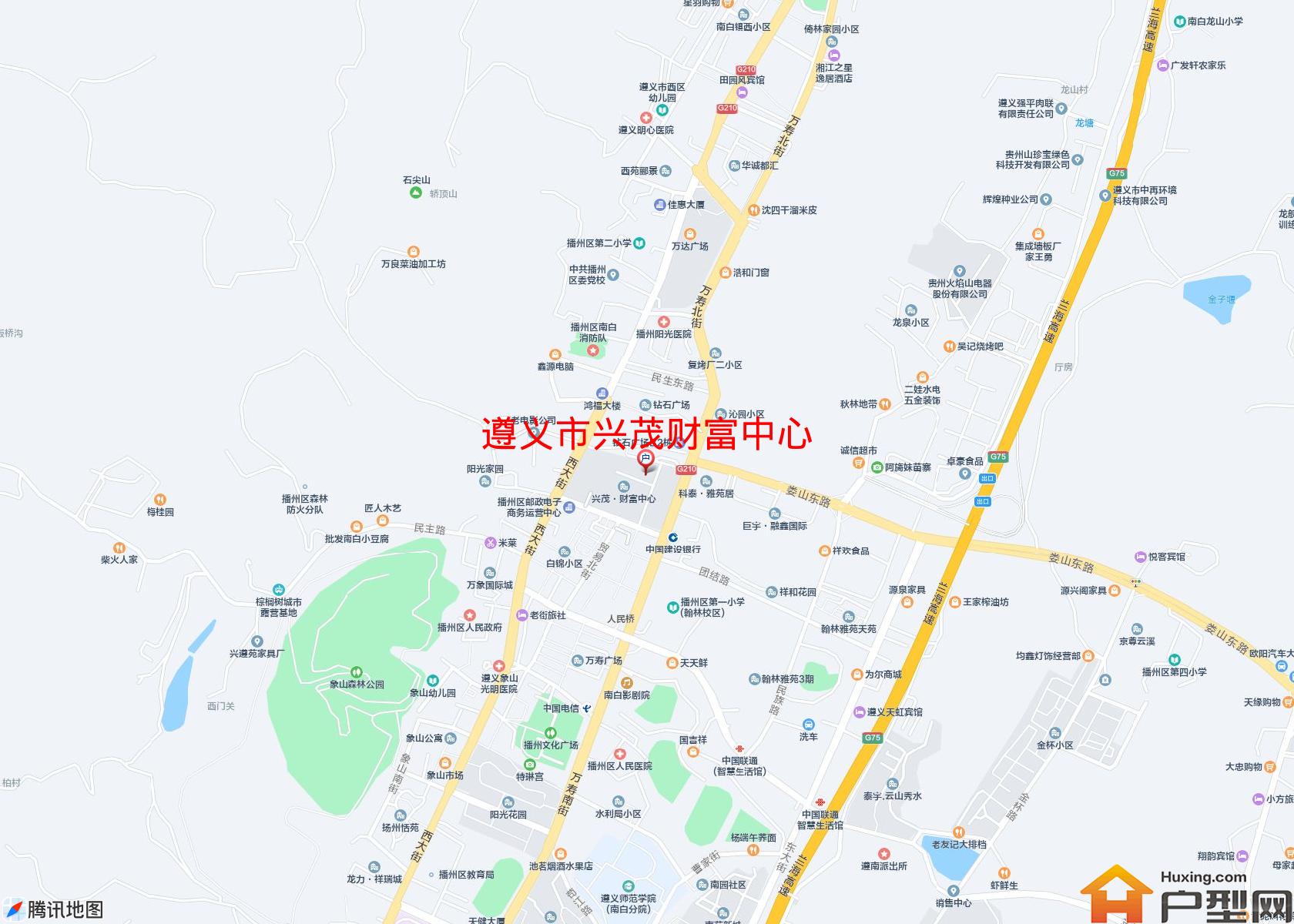 兴茂财富中心小区 - 户型网