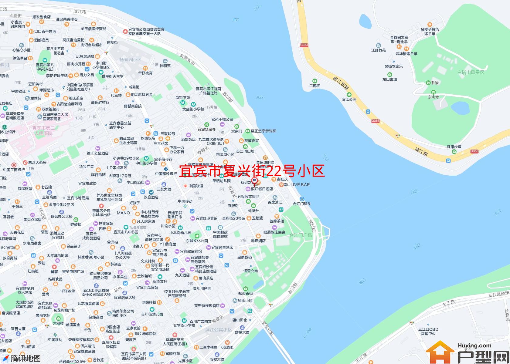 复兴街22号小区小区 - 户型网