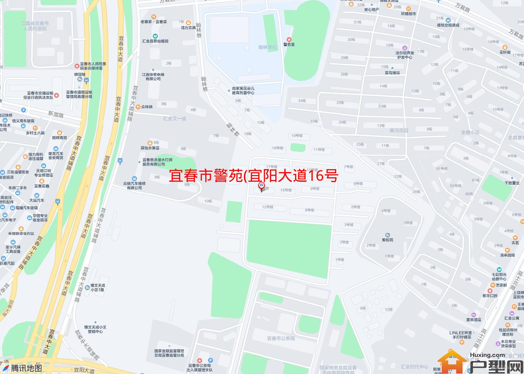 警苑(宜阳大道16号)小区 - 户型网