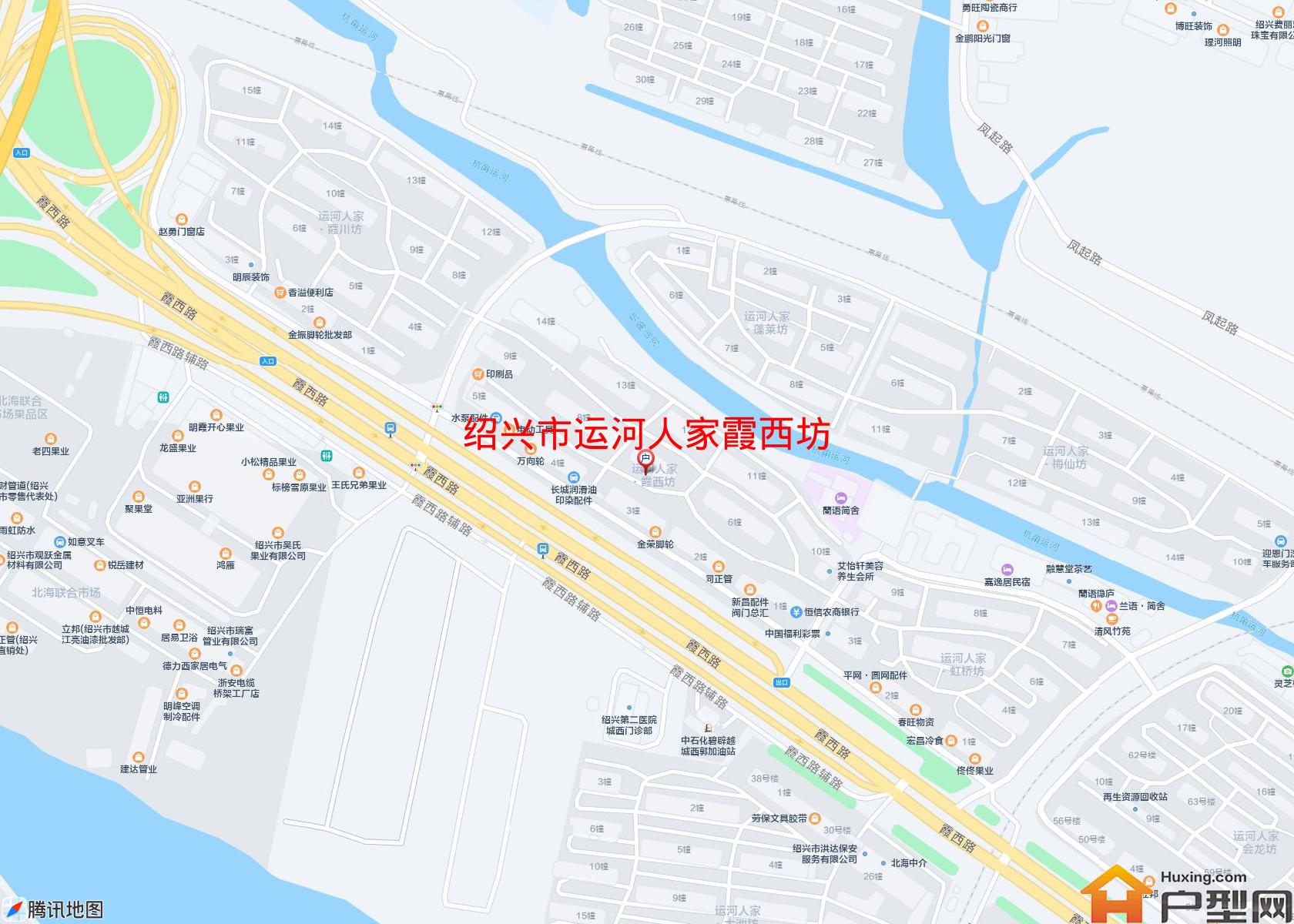 运河人家霞西坊小区 - 户型网