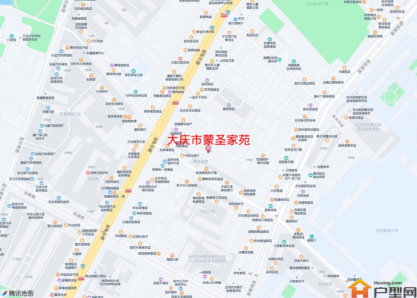 蒙圣家苑小区 - 户型网