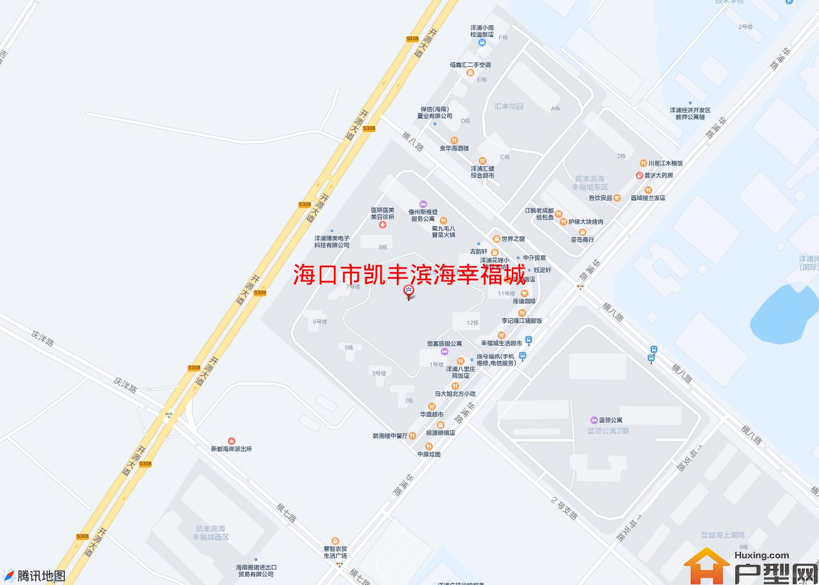 凯丰滨海幸福城小区 - 户型网