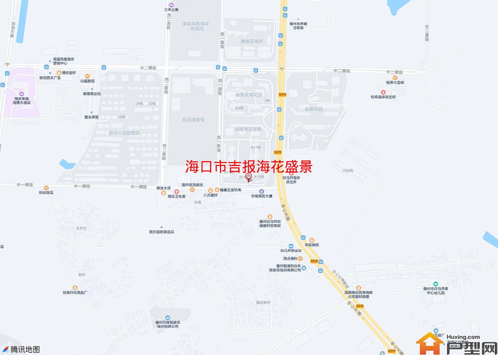 吉报海花盛景小区 - 户型网