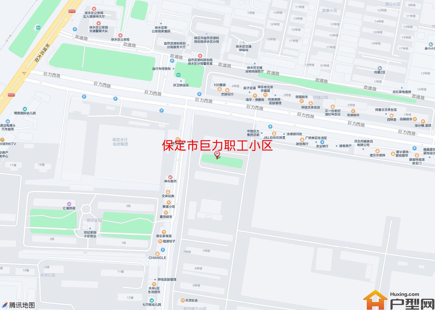 巨力职工小区小区 - 户型网