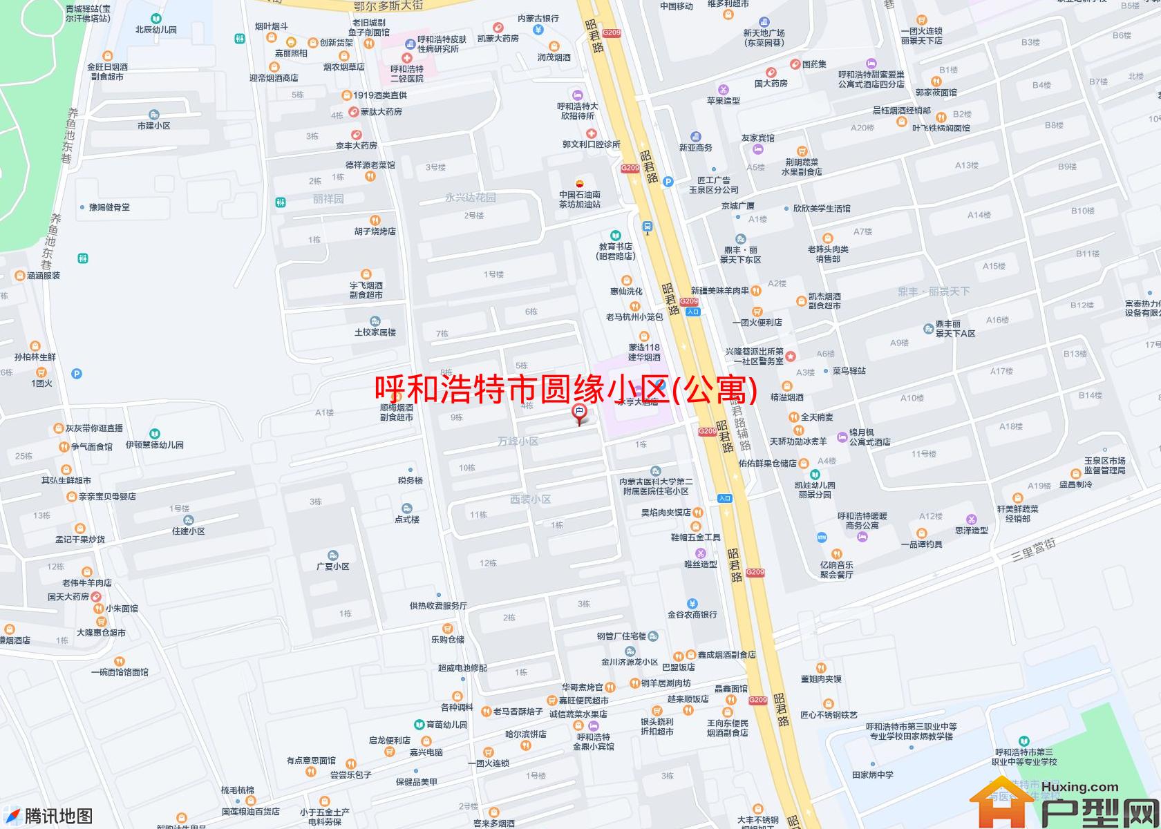 圆缘小区(公寓)小区 - 户型网