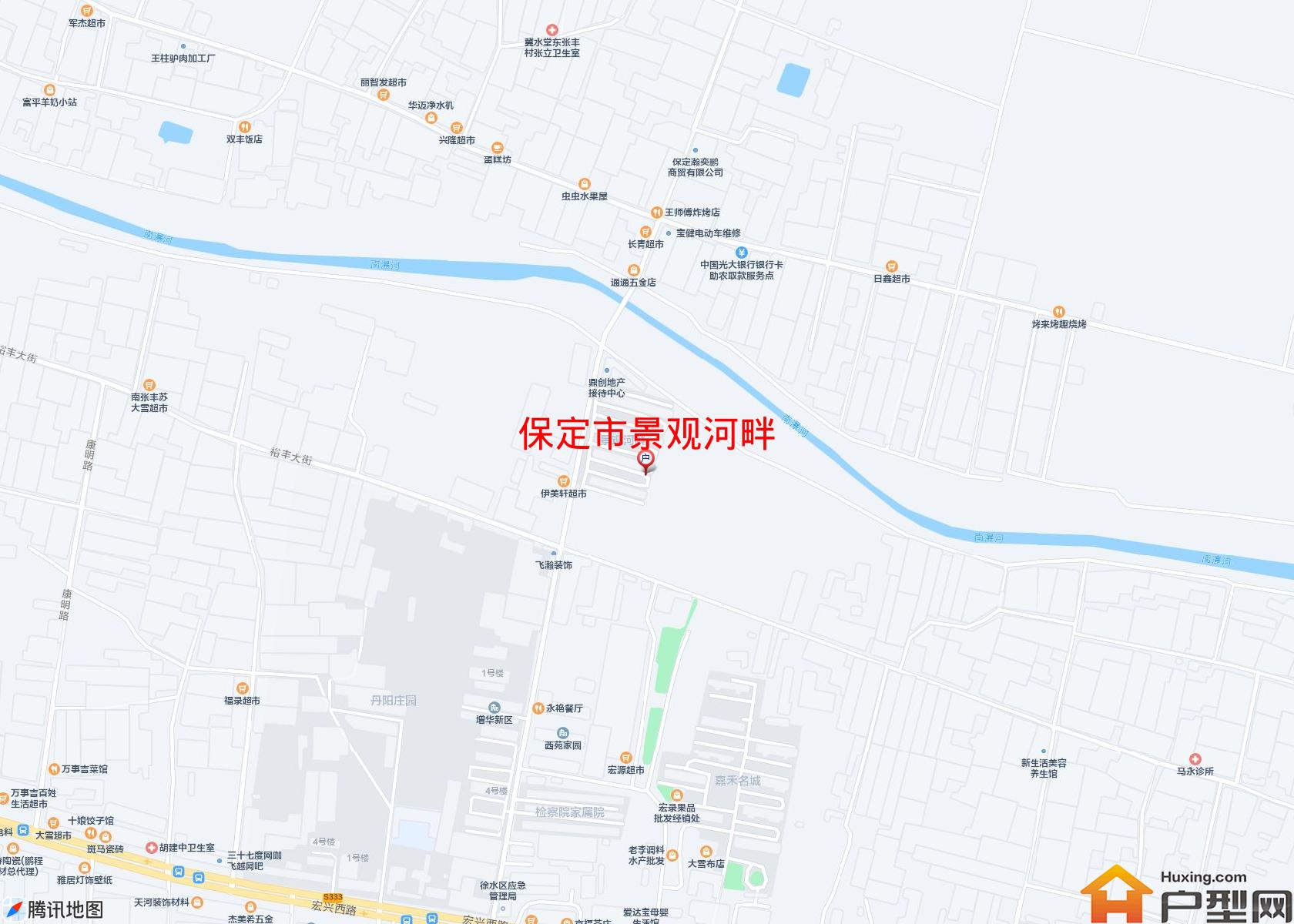 景观河畔小区 - 户型网