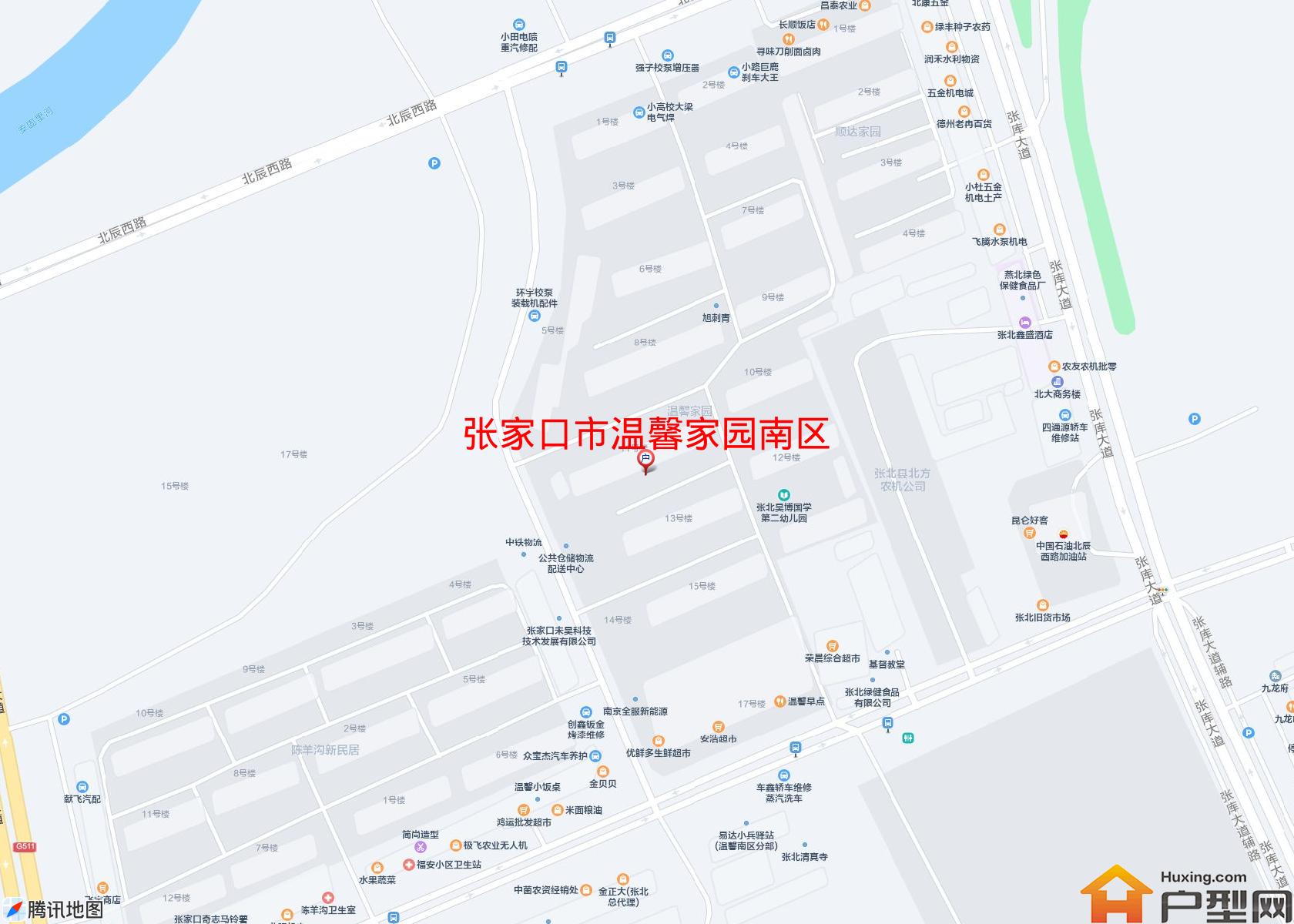 温馨家园南区小区 - 户型网