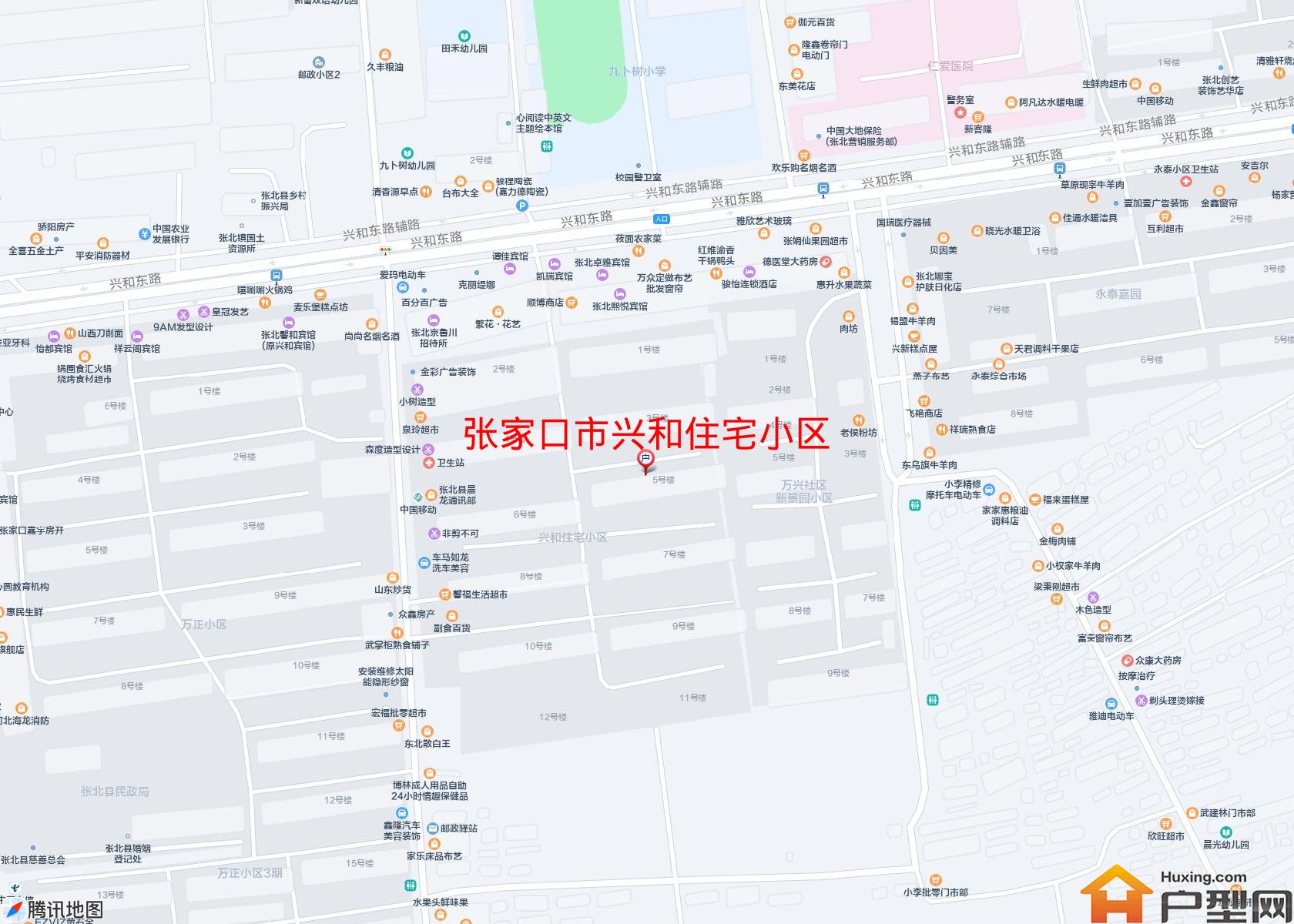 兴和住宅小区小区 - 户型网