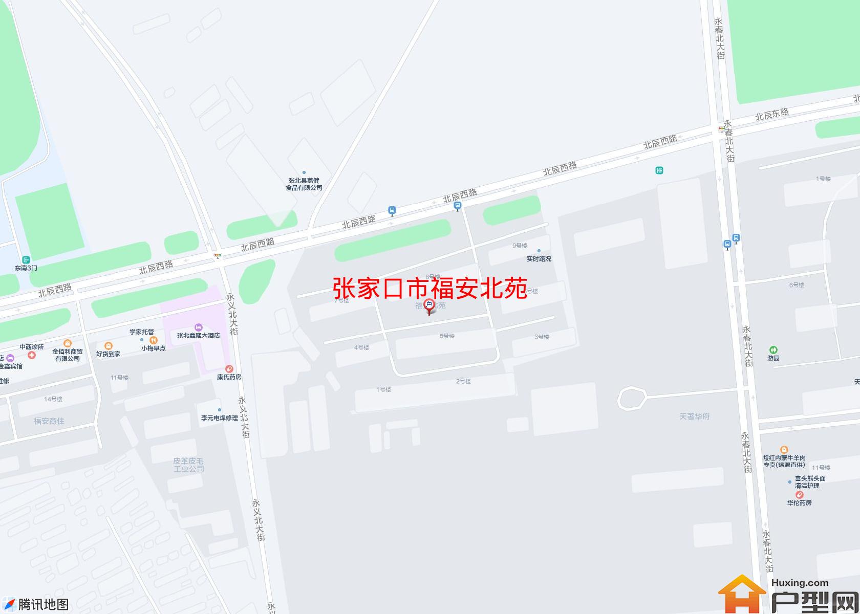 福安北苑小区 - 户型网