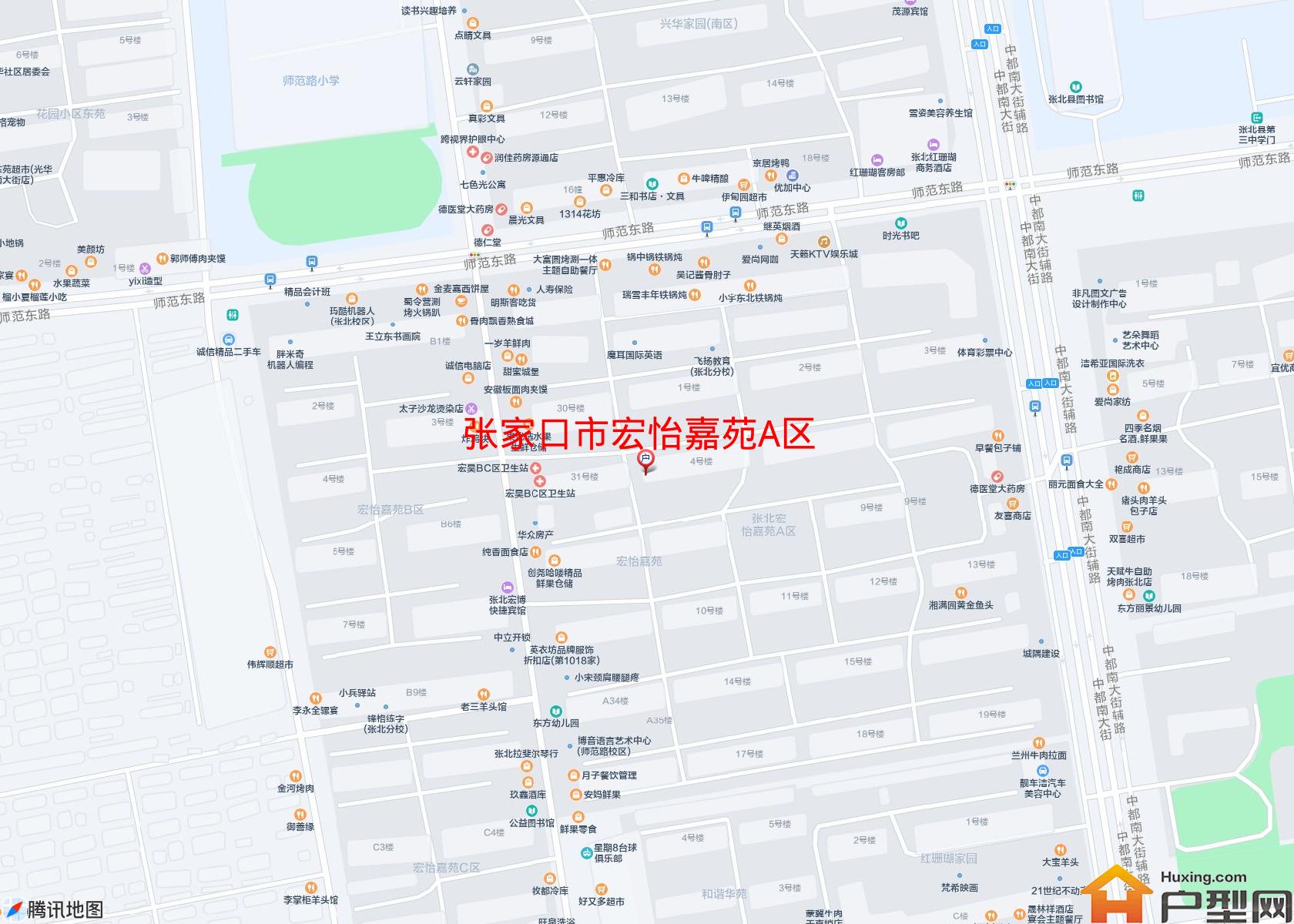 宏怡嘉苑A区小区 - 户型网