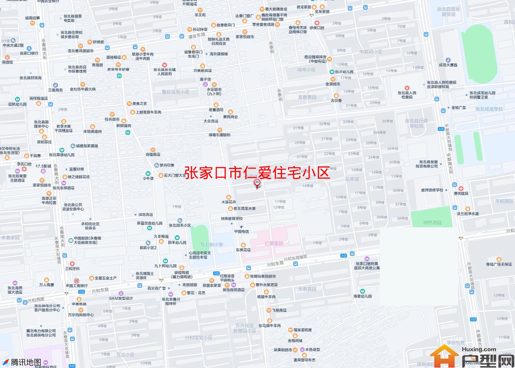 仁爱住宅小区小区 - 户型网
