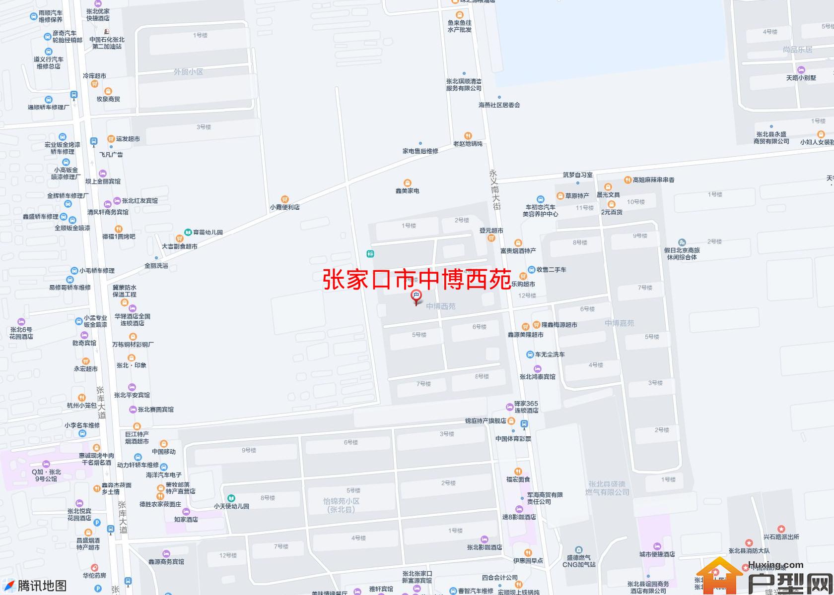 中博西苑小区 - 户型网