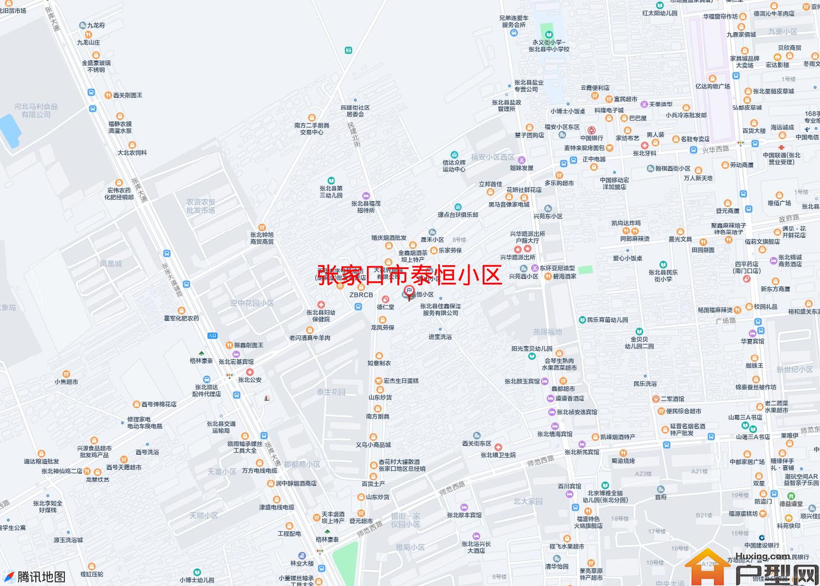 泰恒小区小区 - 户型网