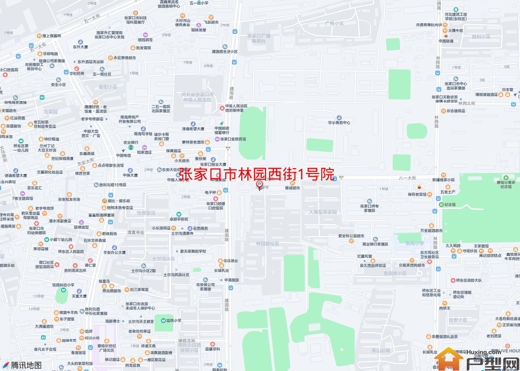 林园西街1号院小区 - 户型网
