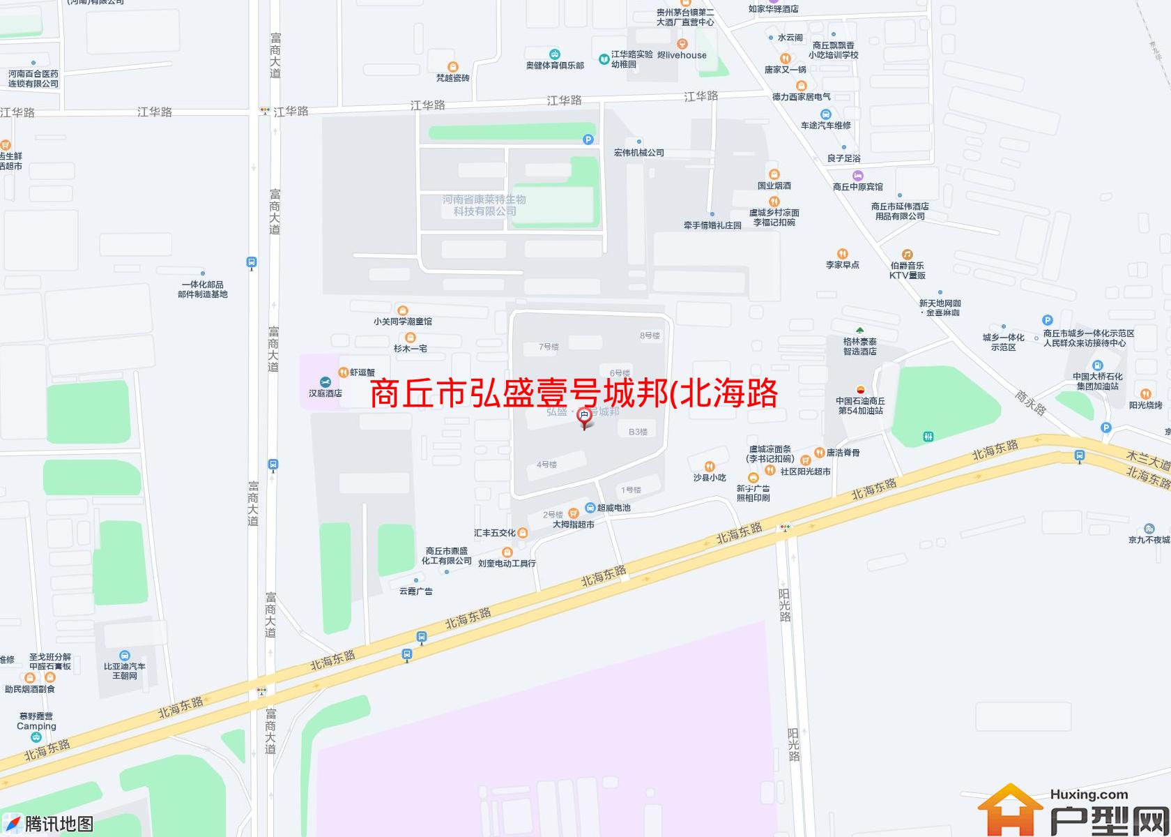 弘盛壹号城邦(北海路)小区 - 户型网