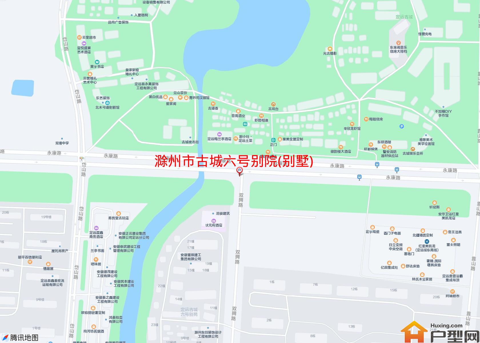 古城六号别院(别墅)小区 - 户型网