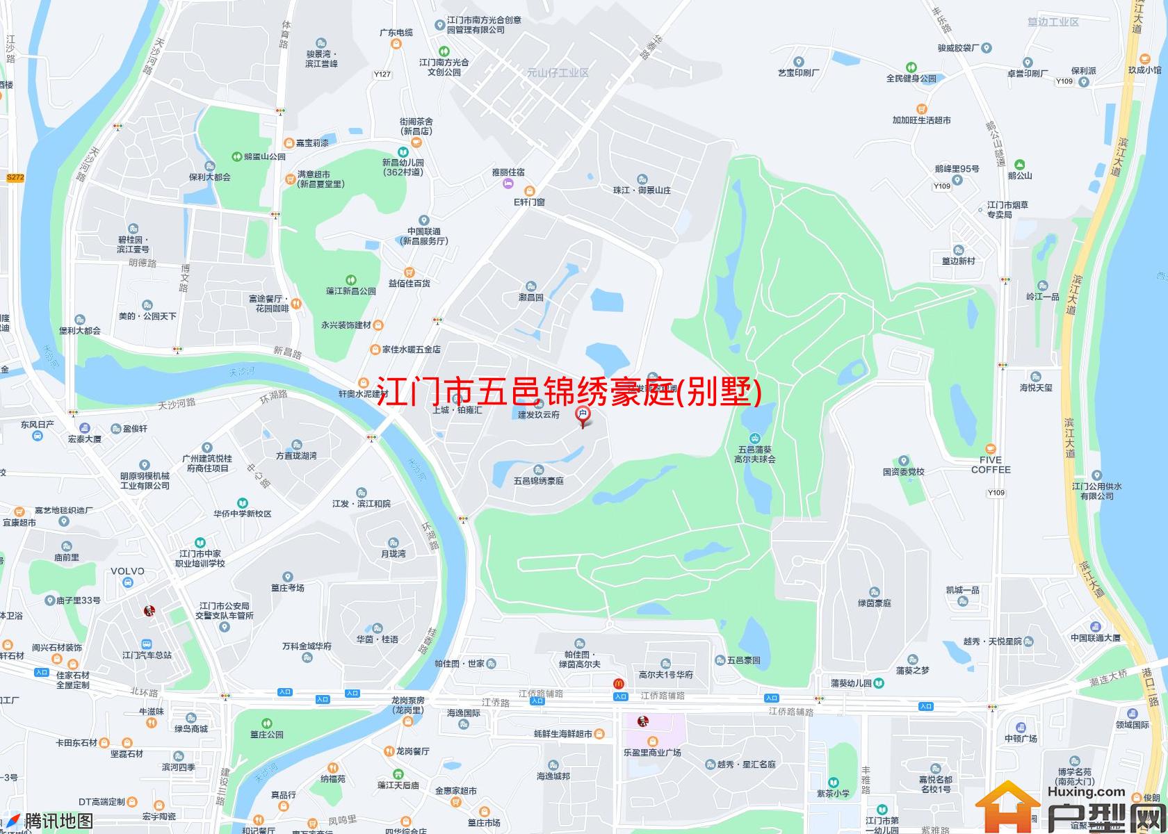 五邑锦绣豪庭(别墅)小区 - 户型网
