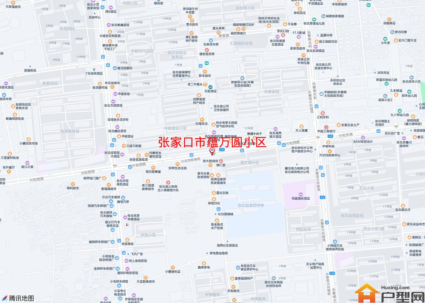 蕴万圆小区小区 - 户型网
