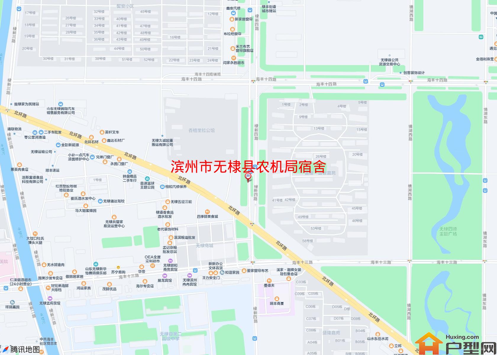 无棣县农机局宿舍小区 - 户型网