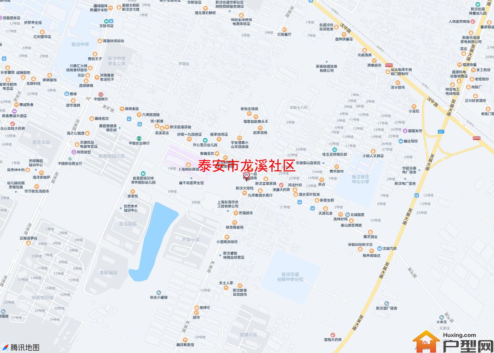 龙溪社区小区 - 户型网