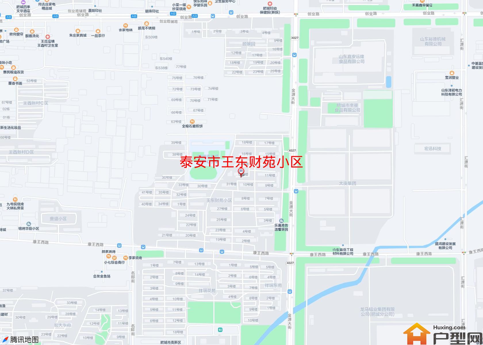 王东财苑小区小区 - 户型网