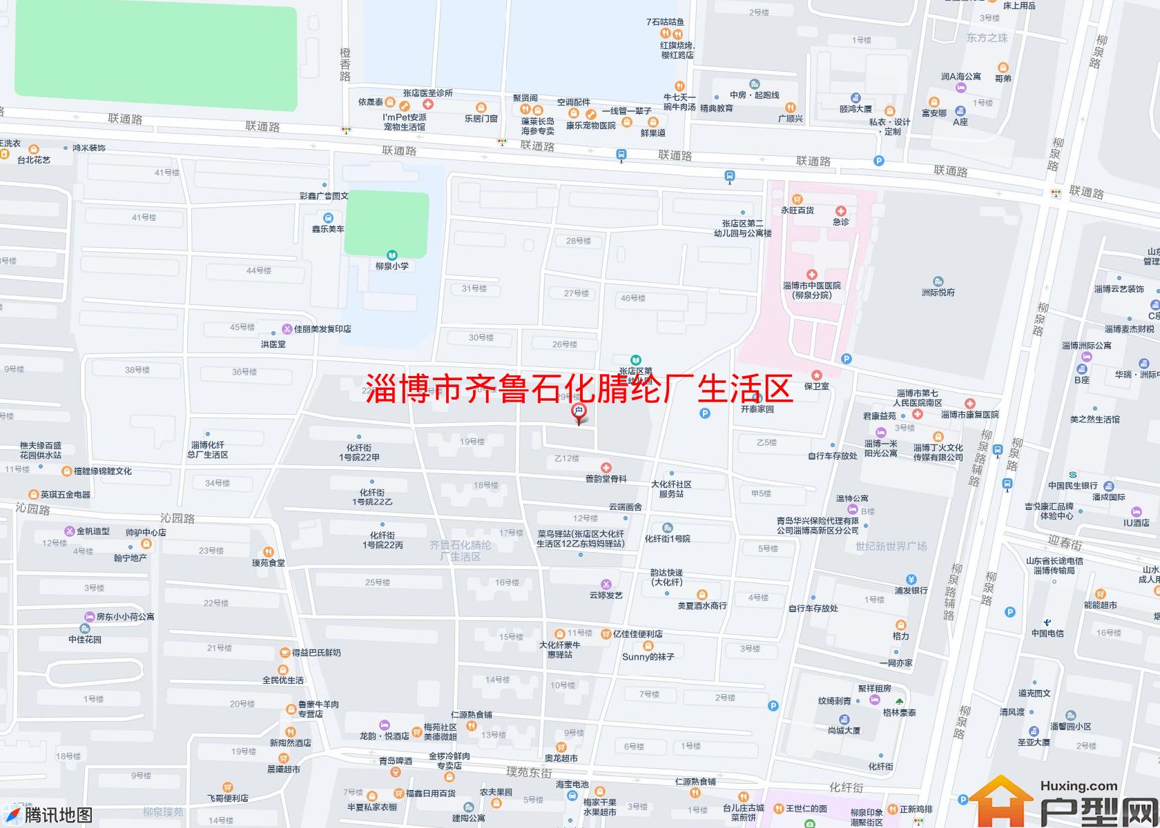 齐鲁石化腈纶厂生活区小区 - 户型网