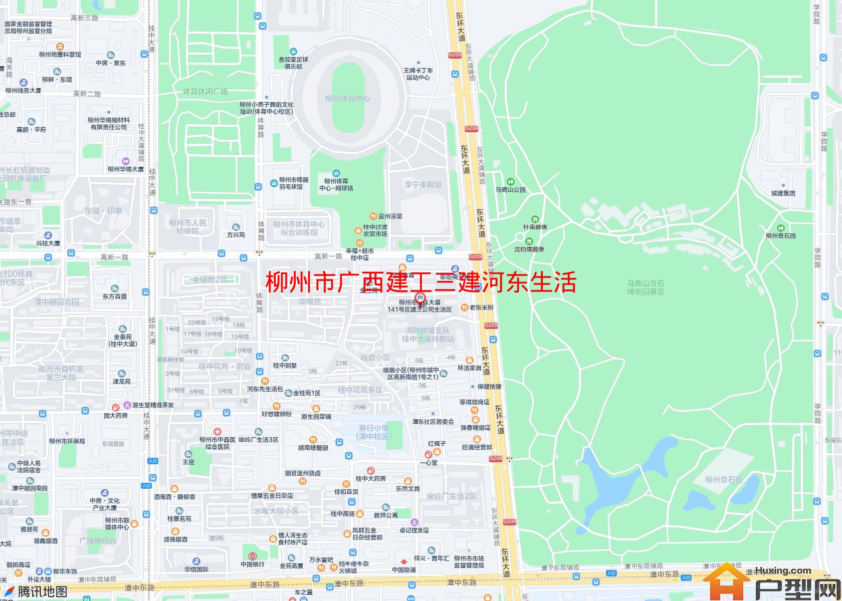 广西建工三建河东生活区小区 - 户型网