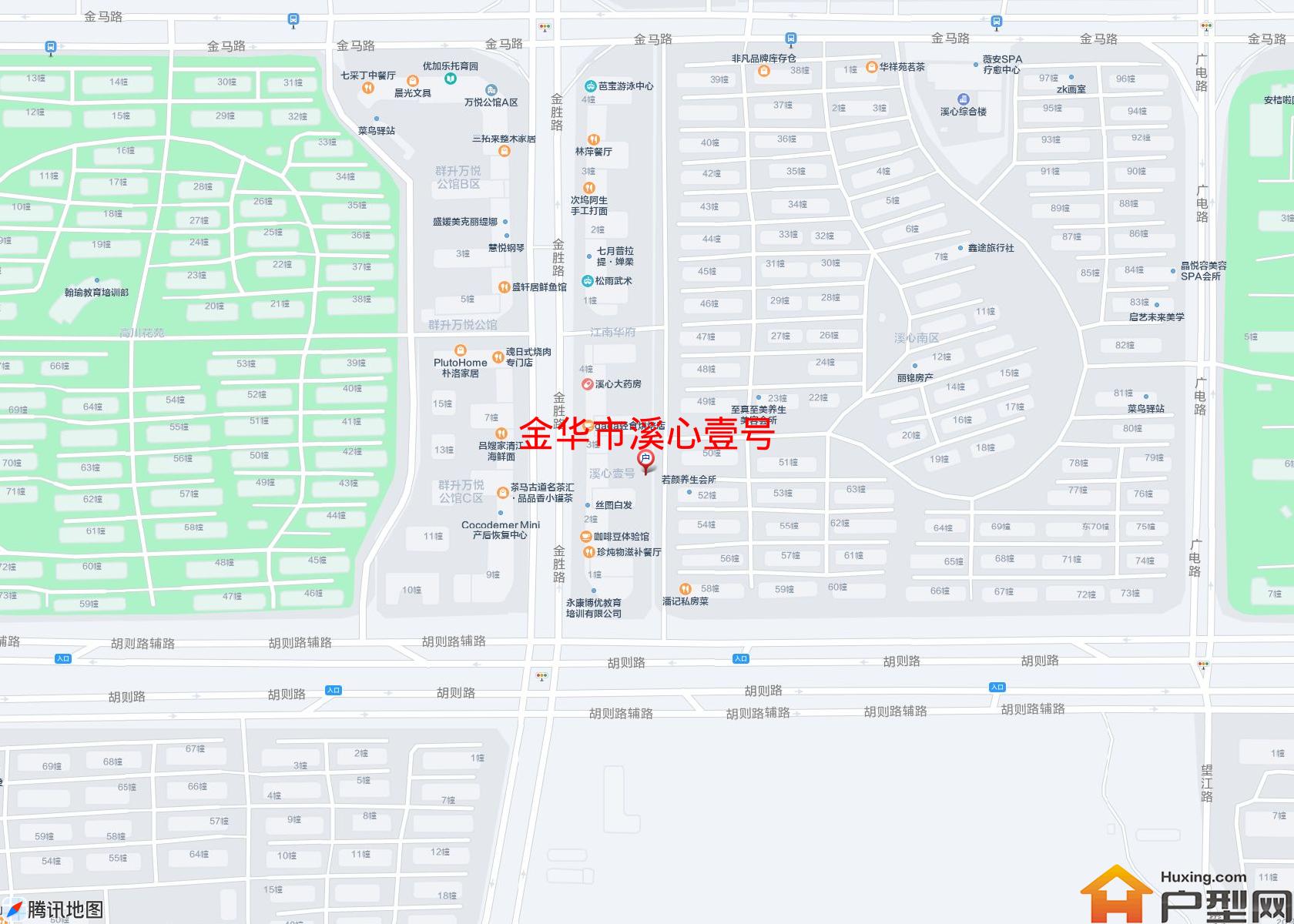 溪心壹号小区 - 户型网