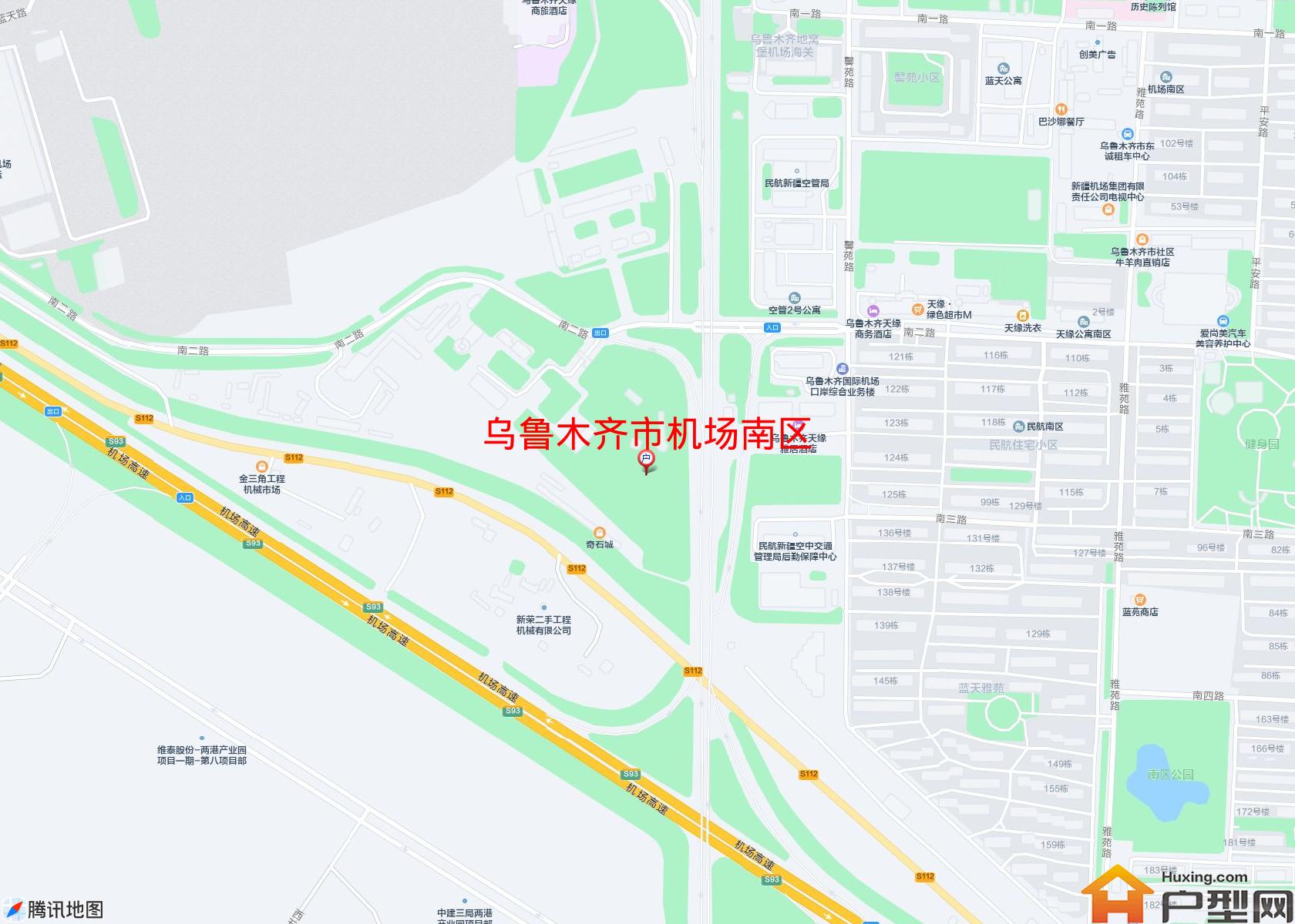 机场南区小区 - 户型网