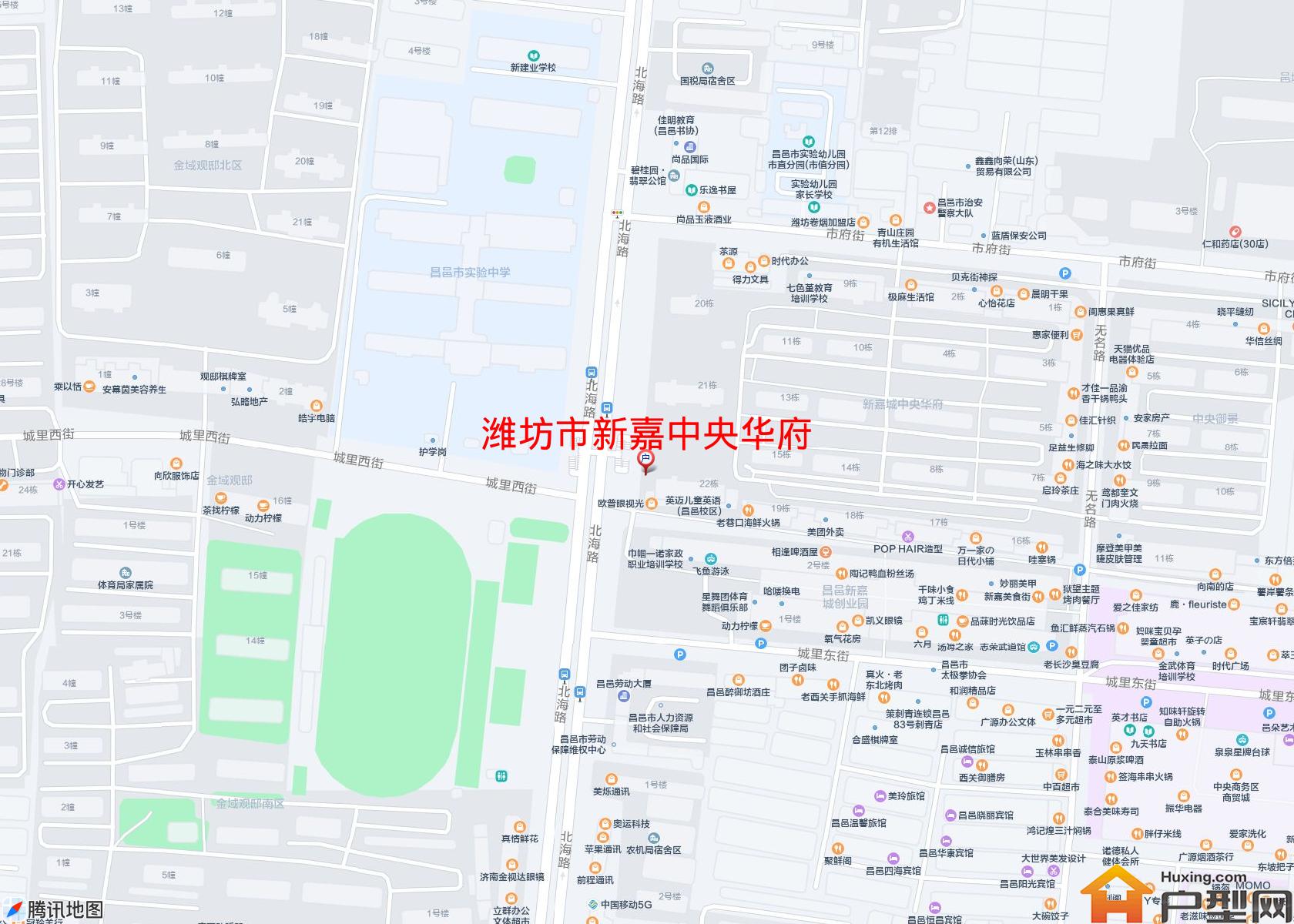新嘉中央华府小区 - 户型网