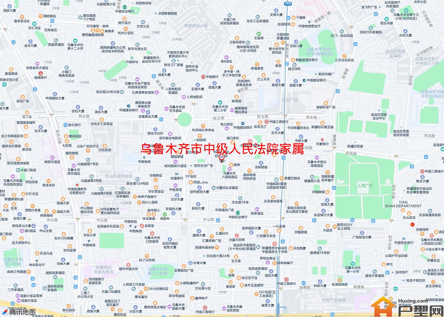 中级人民法院家属院小区 - 户型网