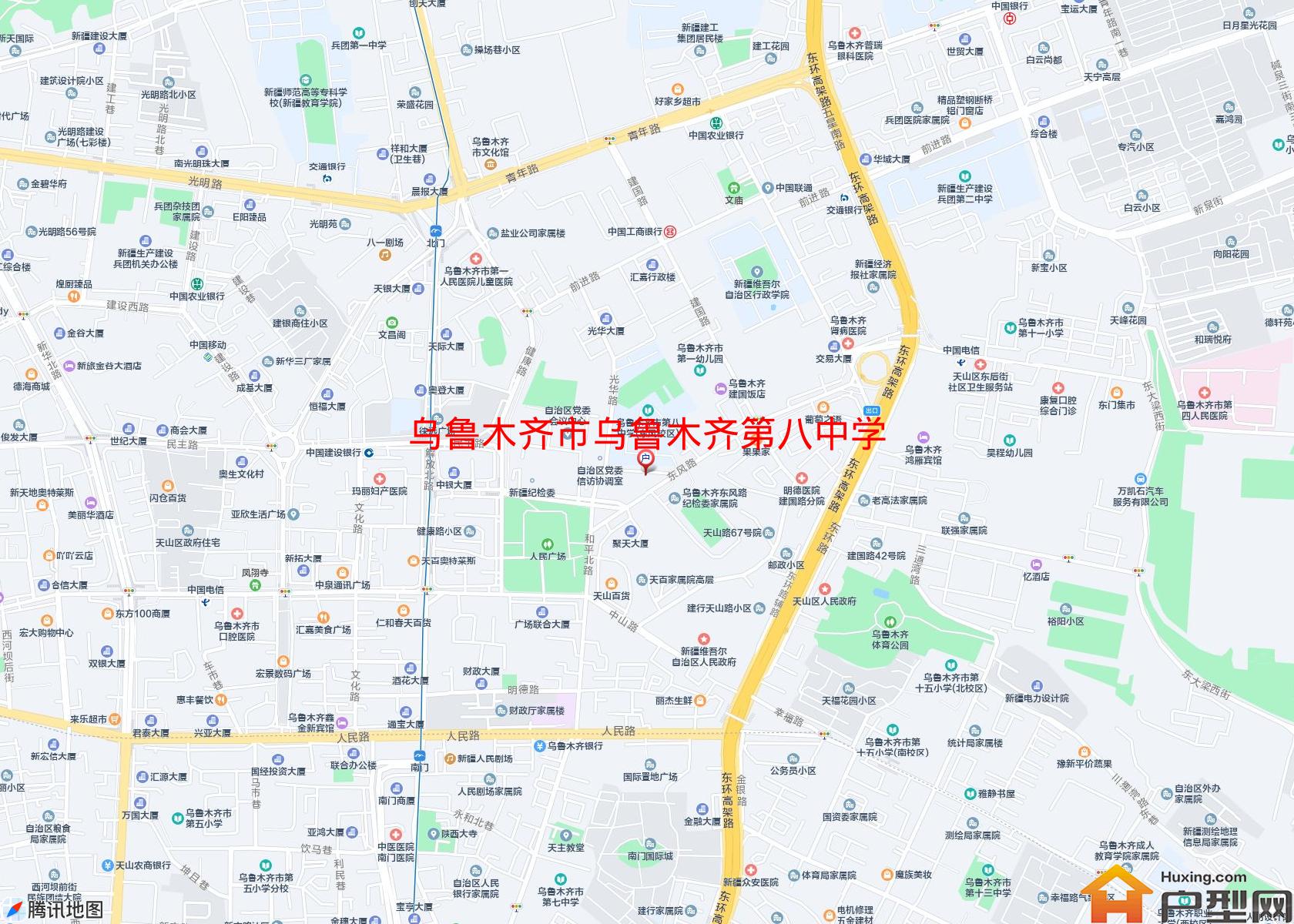乌鲁木齐第八中学园丁小区小区 - 户型网
