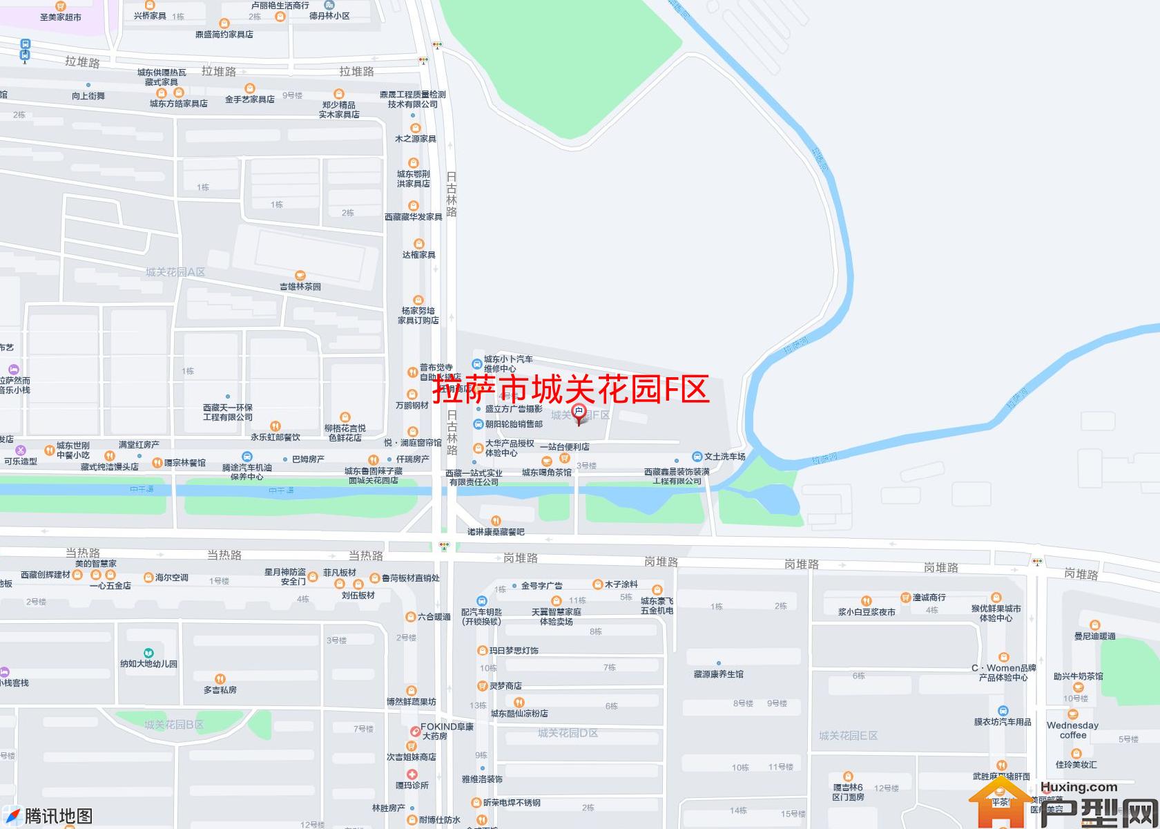 城关花园F区小区 - 户型网