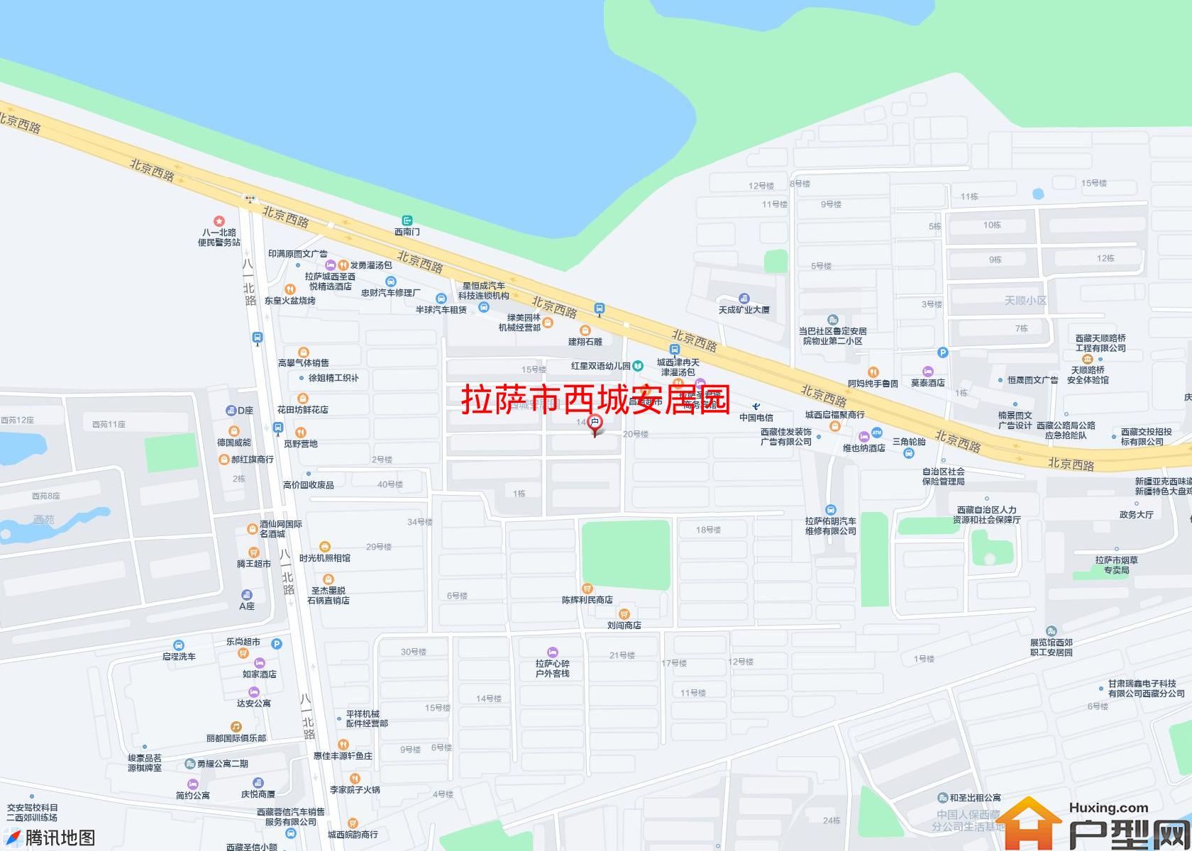 西城安居园小区 - 户型网