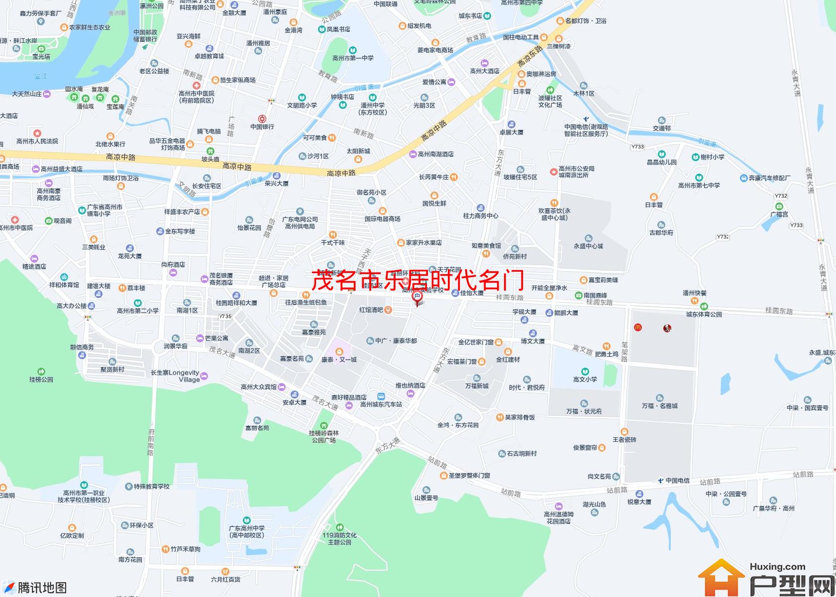 乐居时代名门小区 - 户型网