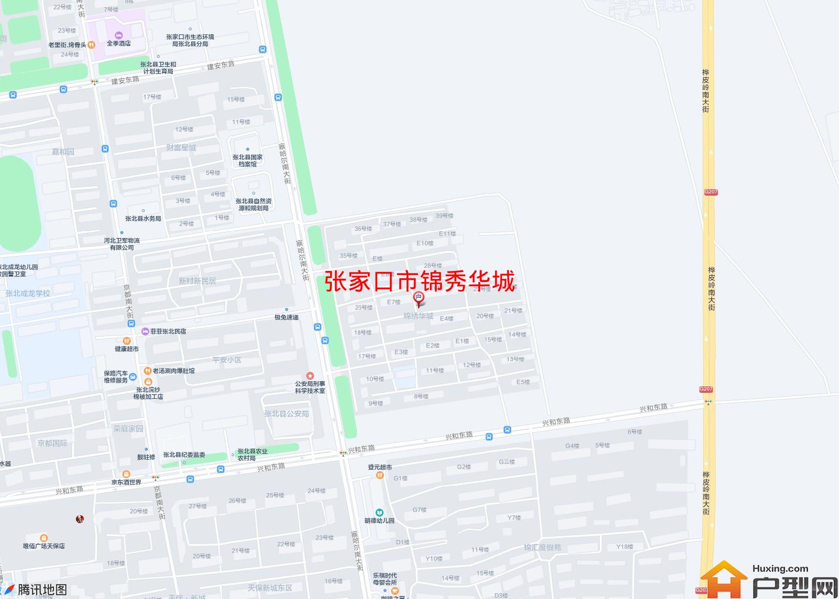 锦秀华城小区 - 户型网