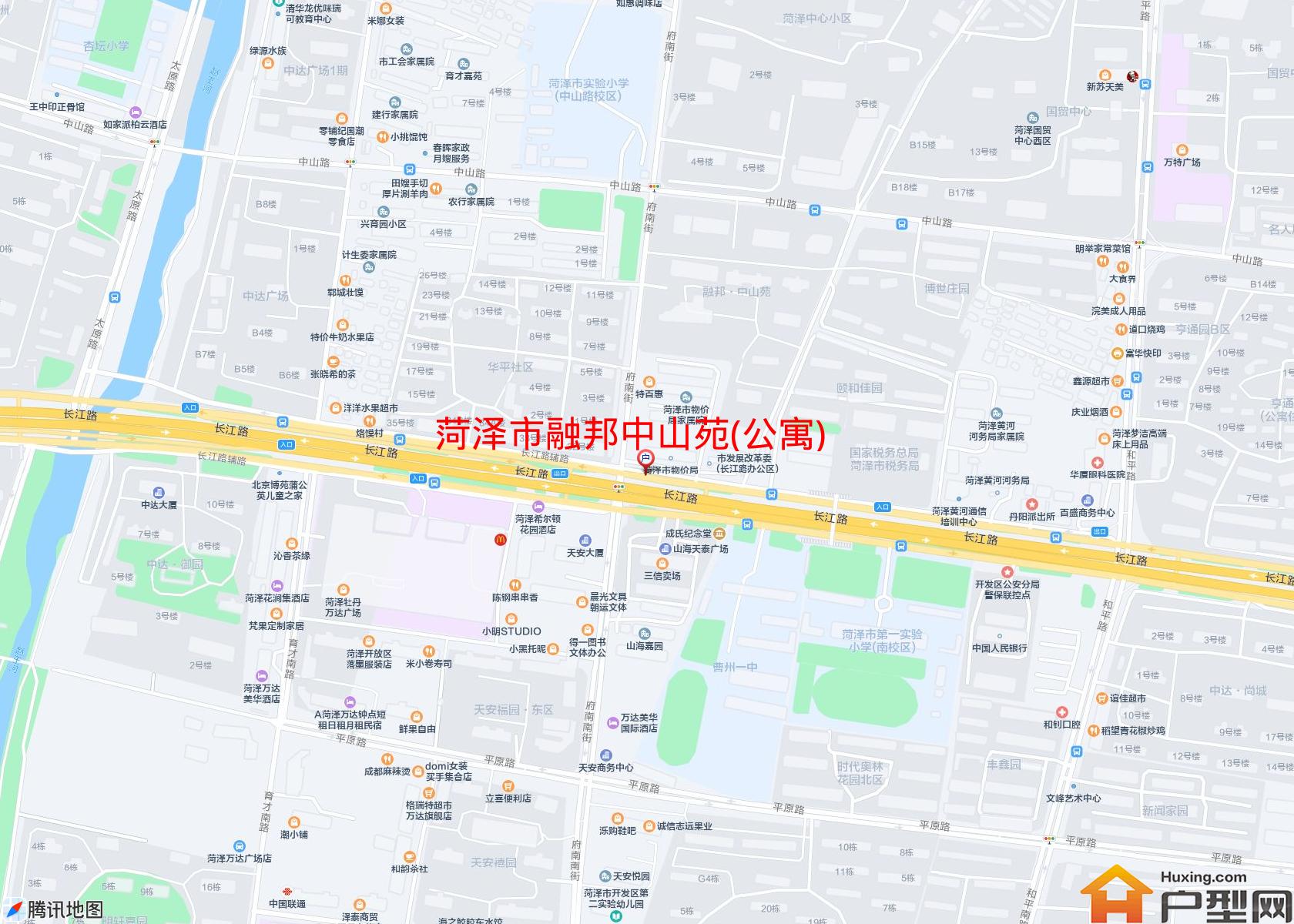 融邦中山苑(公寓)小区 - 户型网