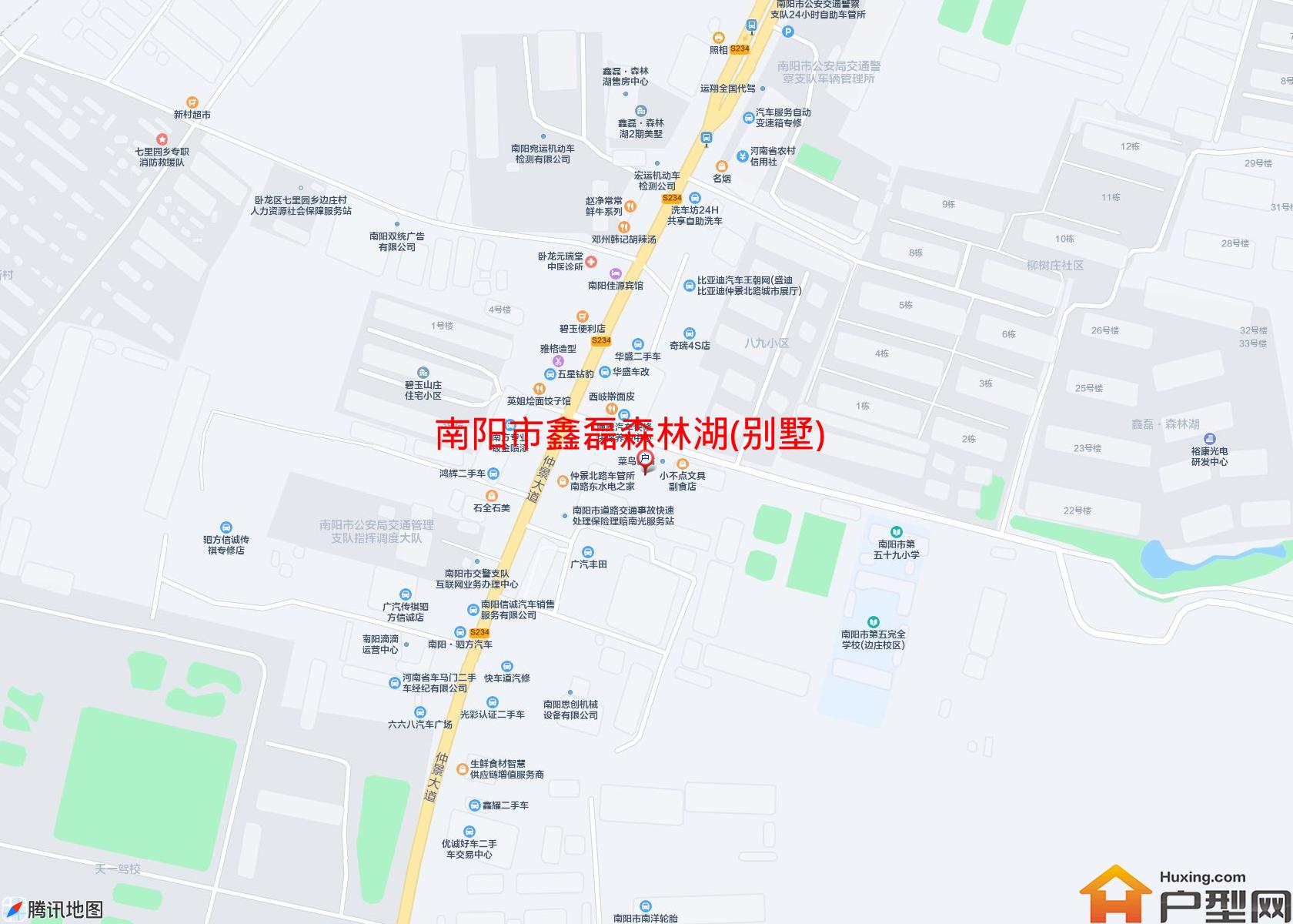 鑫磊森林湖(别墅)小区 - 户型网