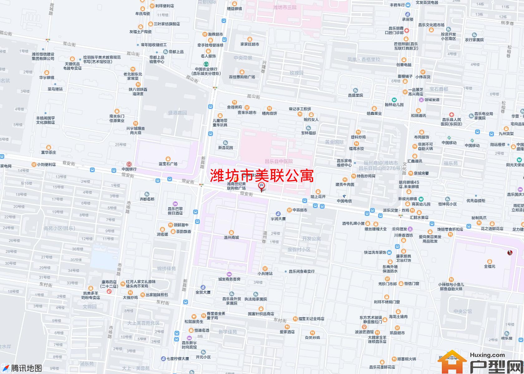 美联公寓小区 - 户型网