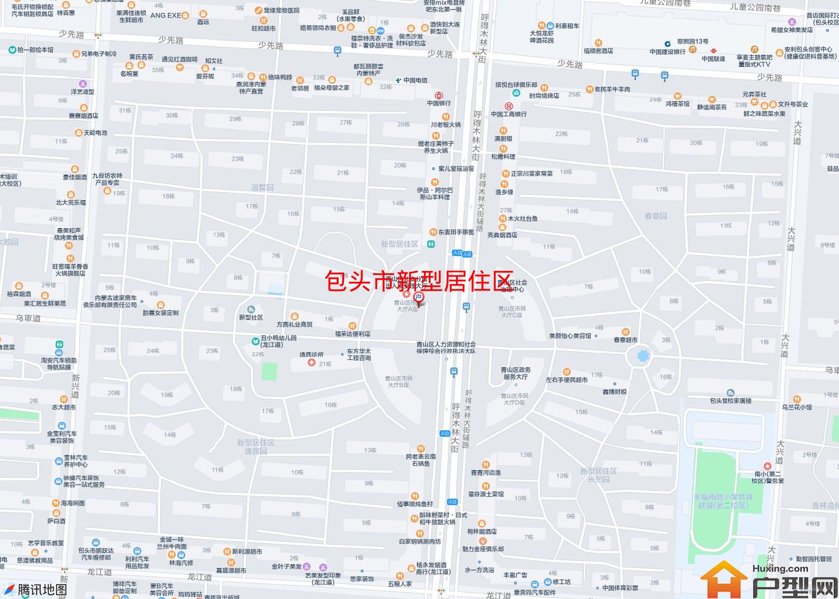 新型居住区小区 - 户型网