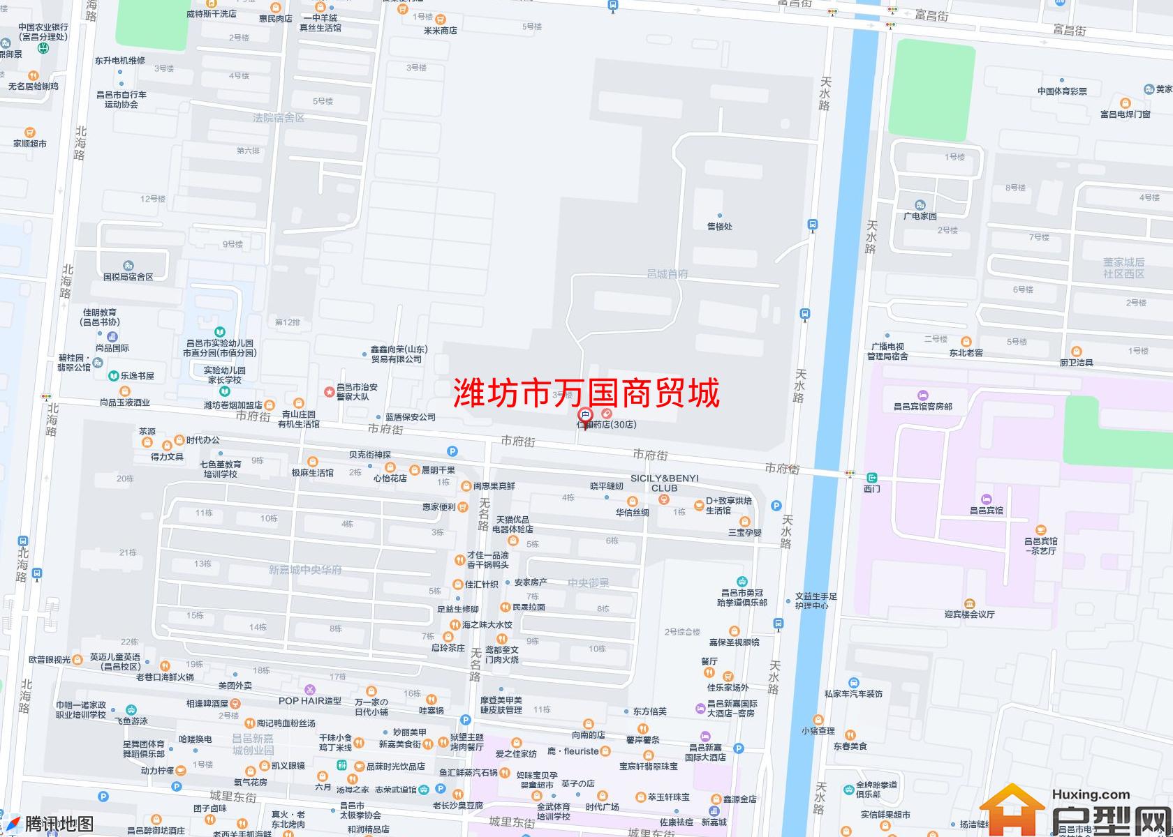 万国商贸城小区 - 户型网
