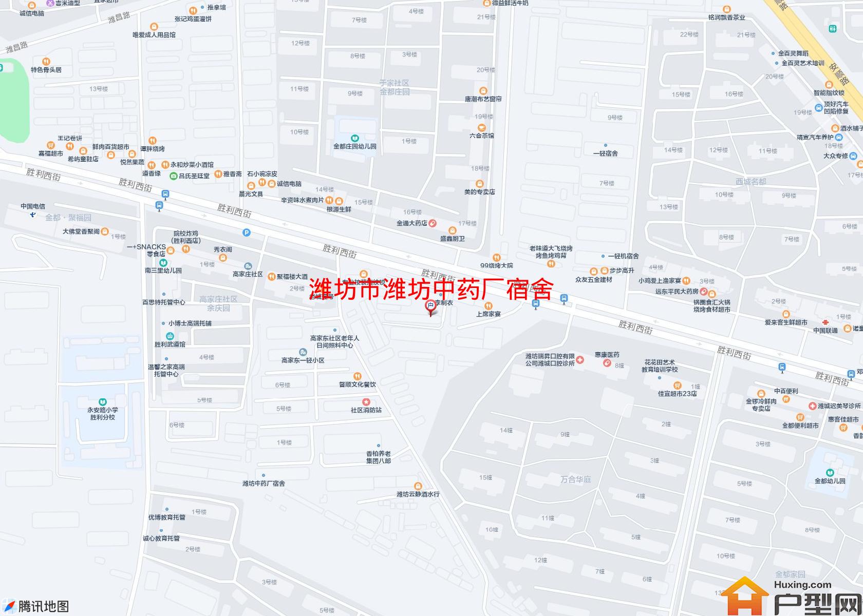 潍坊中药厂宿舍小区 - 户型网