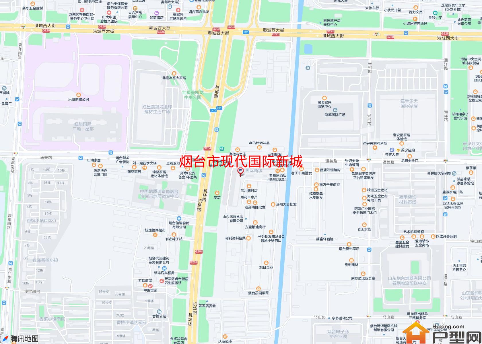 现代国际新城小区 - 户型网