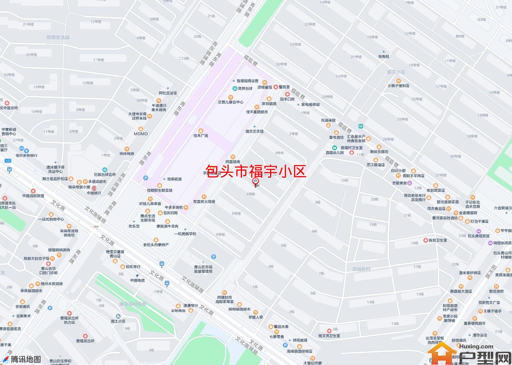 福宇小区小区 - 户型网