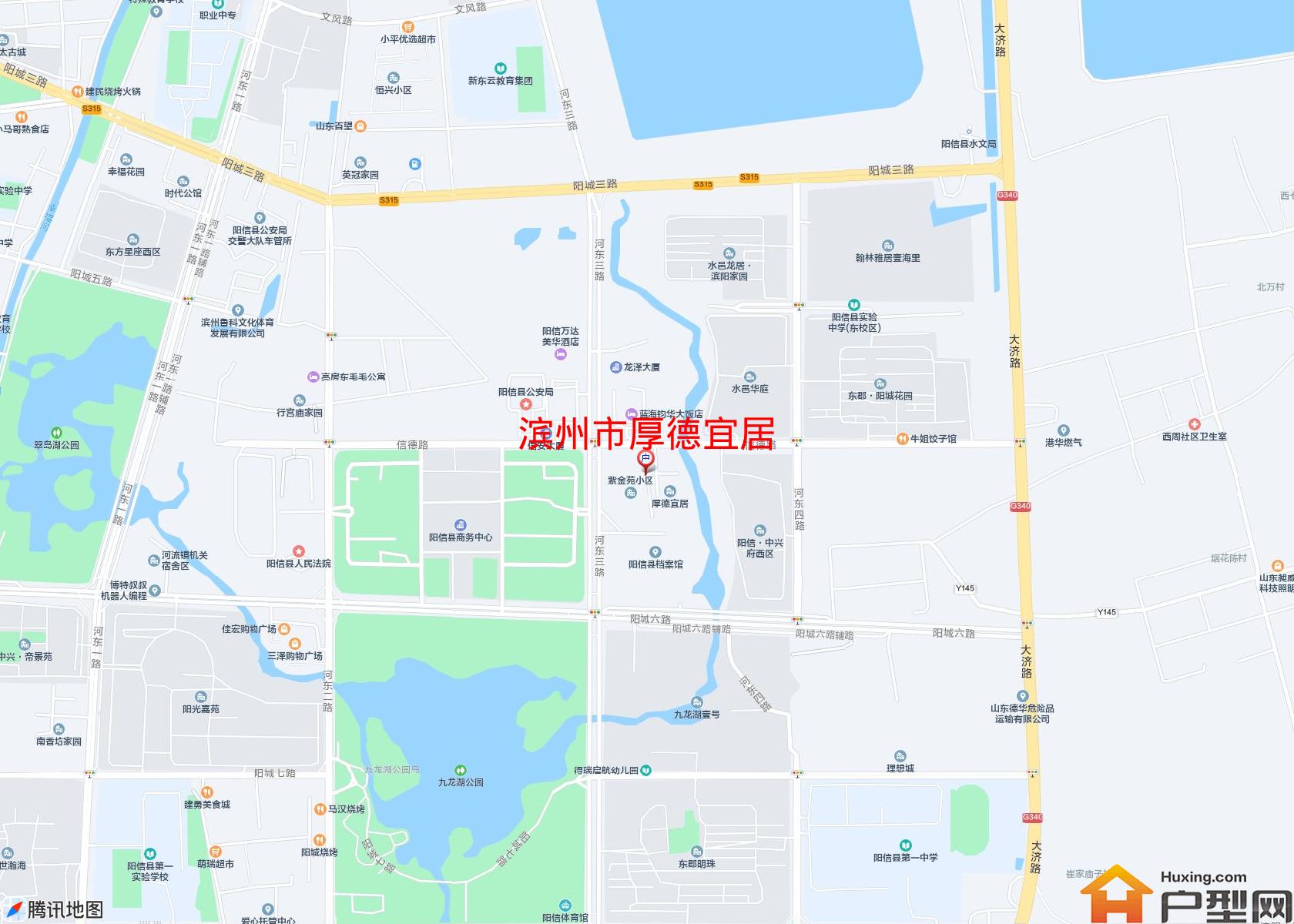 厚德宜居小区 - 户型网