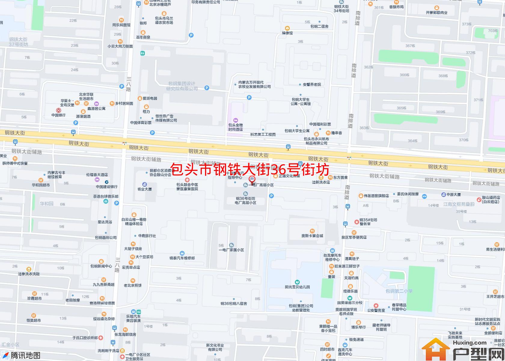 钢铁大街36号街坊小区 - 户型网